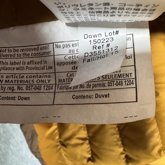 Eddie Bauer‎ Jacket Mens XL Brown EB700 Down Parka Zip Pockets Ripstop *NO HOOD - Picture 8 of 14